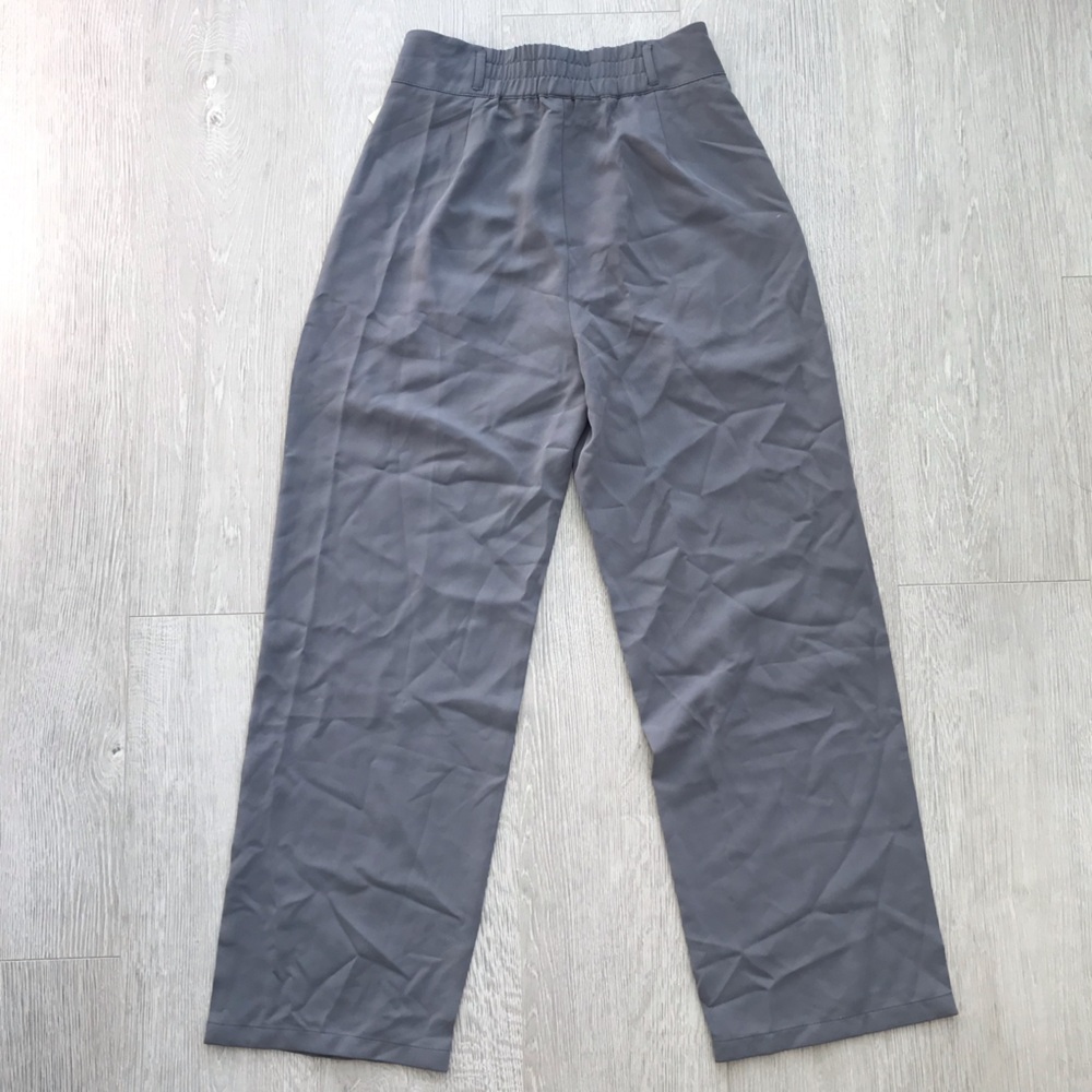 Halara Flex™ High Waisted Zipper Pocket Shirred Straight Leg Trouser Pants - Picture 11 of 14